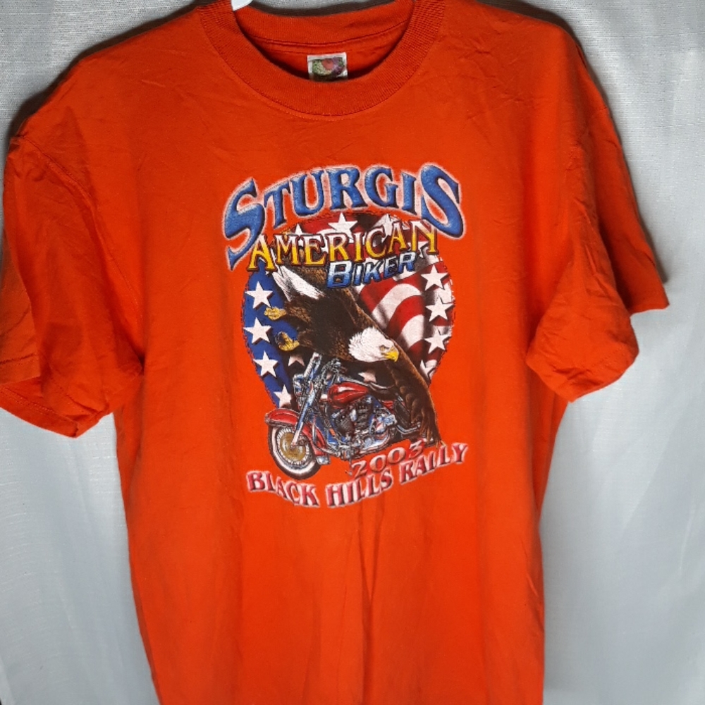 American Sturgis American biker t-shirt